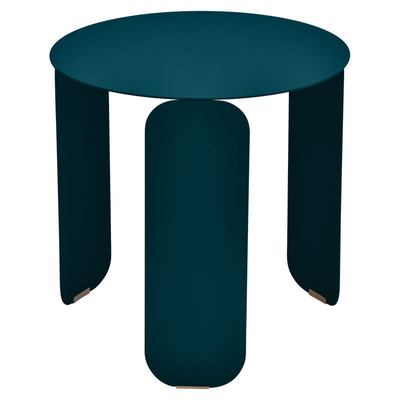 Load image into Gallery viewer, Fermob Bebop Low Table Ø45 cm in Acapulco Blue – round low table in powder-coated steel