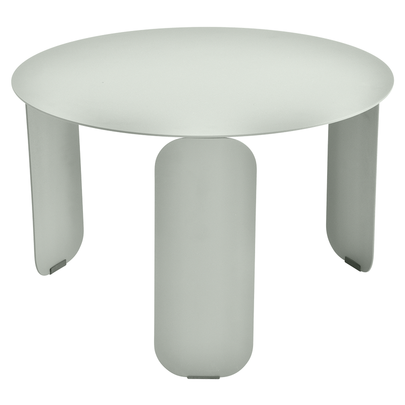 Load image into Gallery viewer, Fermob Bebop Low Table Ø60 cm in Clay Grey – round coffee table in powder-coated steel