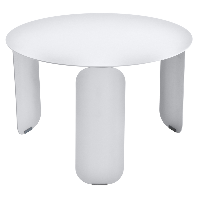 Load image into Gallery viewer, Fermob Bebop Low Table Ø60 cm in Cotton White – round coffee table in powder-coated steel