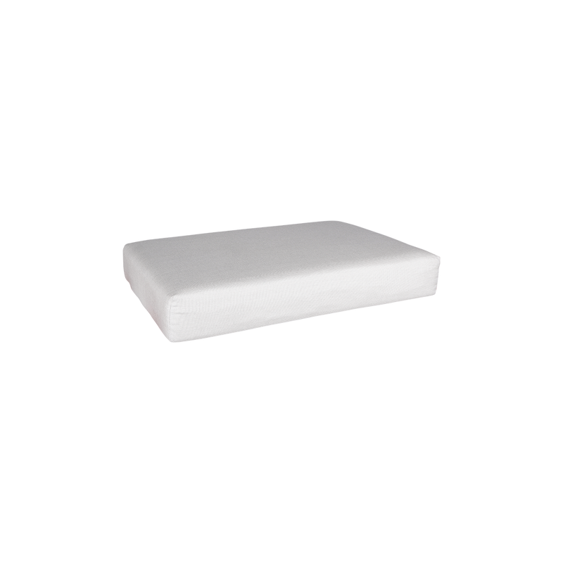 Load image into Gallery viewer, Fermob Bellevie 1-Seater Ottoman Cushion in Off-White fabric