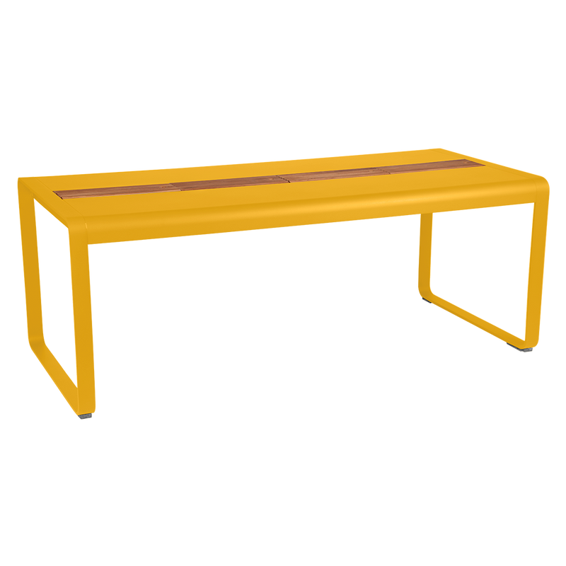 Load image into Gallery viewer, Fermob Bellevie 196 x 90 cm Outdoor Dining Table Eight Seater- with storage in Honey