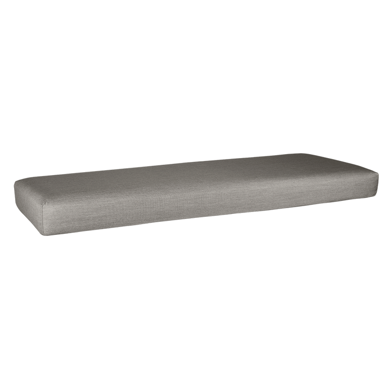 Load image into Gallery viewer, Fermob Bellevie 2-Seater Ottoman Cushion in Grey Taupe fabric