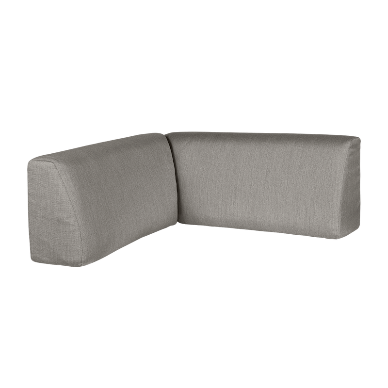 Load image into Gallery viewer, Fermob Bellevie Corner Cushion in Grey Taupe fabric