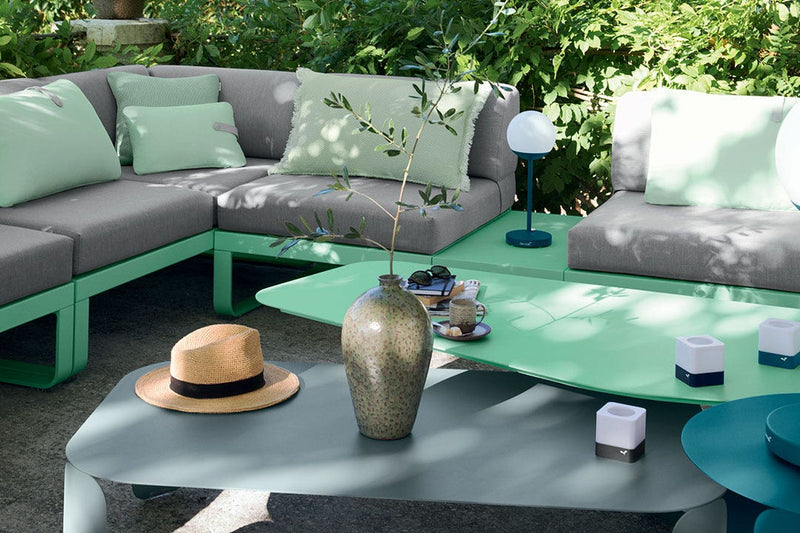 Load image into Gallery viewer, Fermob Bellevie Rectangular Connecting Shelf – lifestyle