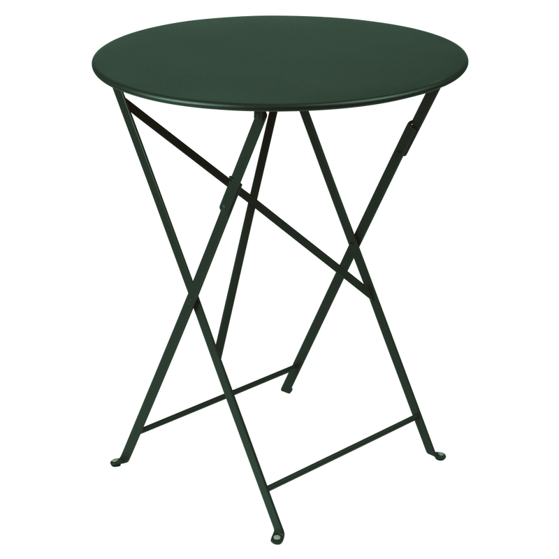 Load image into Gallery viewer, Fermob Bistro Folding Table Ø60 cm in Cedar Green