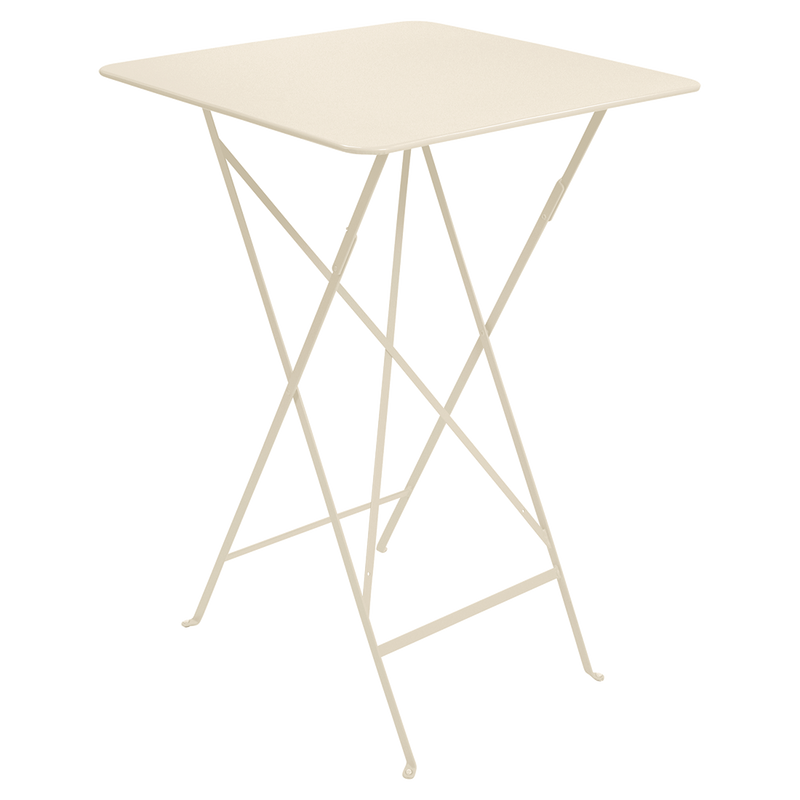 Load image into Gallery viewer, Fermob Bistro High Table 71 x 71 cm– Contract Folding Bar Table in Latte Beige