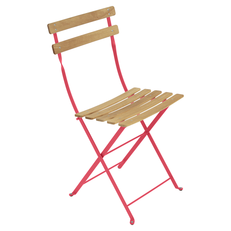 Load image into Gallery viewer, Fermob Bistro Natural Chair Wood & Metal in Rosalie