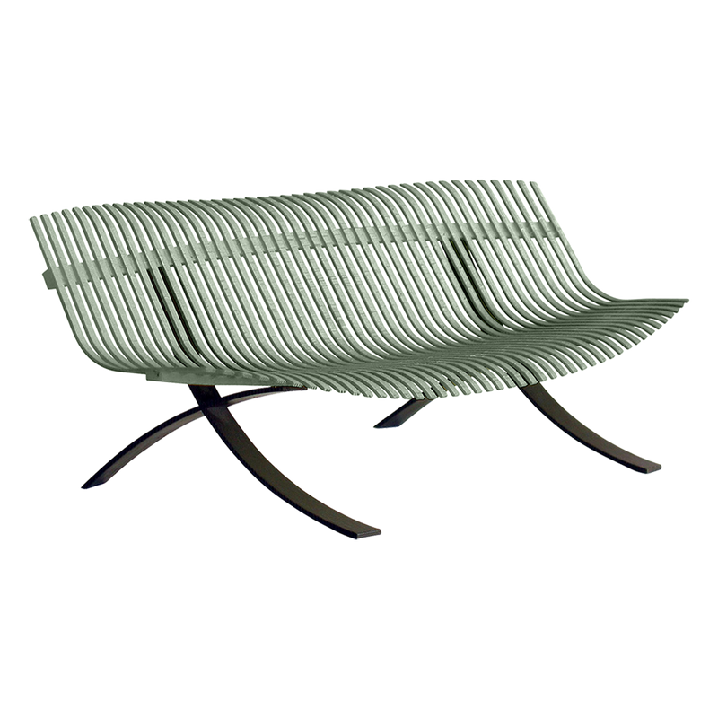 Load image into Gallery viewer, Fermob Charivari Bench in Cactus
