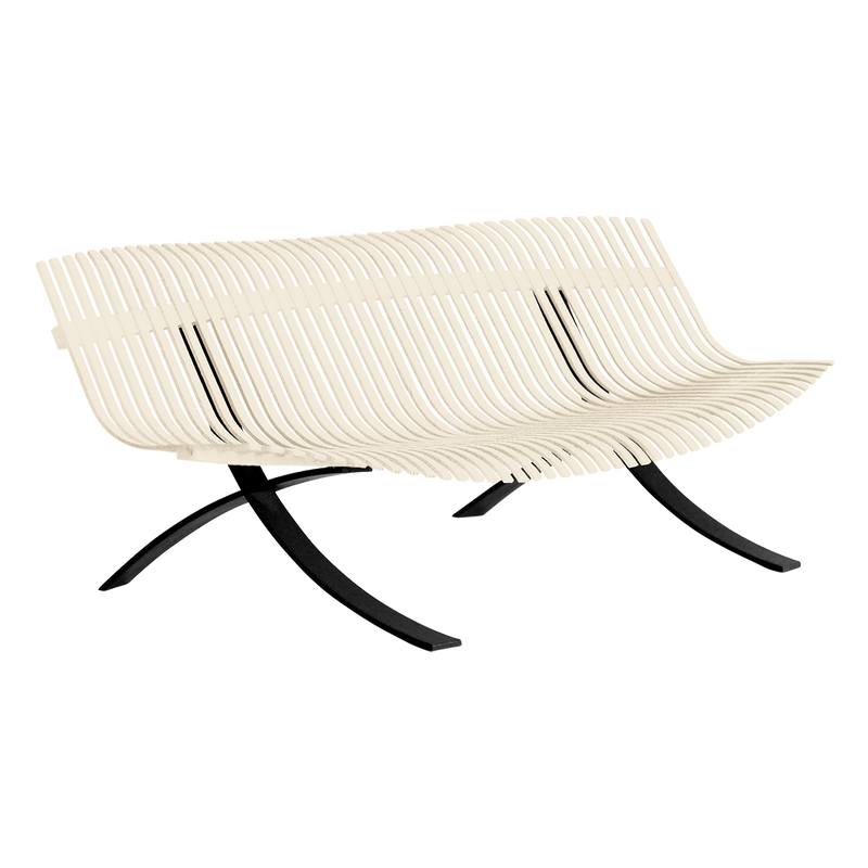 Load image into Gallery viewer, Fermob Charivari Bench in Latte Beige