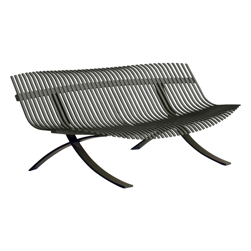 Load image into Gallery viewer, Fermob Charivari Bench in Rosemary