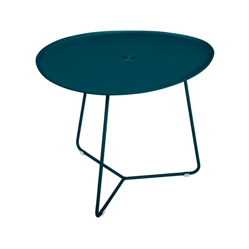 Load image into Gallery viewer, Fermob Cocotte Low Table 55 x 44.5 cm in Acapulco Blue