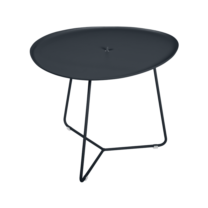 Load image into Gallery viewer, Fermob Cocotte Low Table 55 x 44.5 cm in Anthracite
