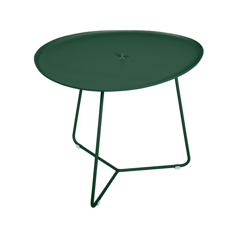 Load image into Gallery viewer, Fermob Cocotte Low Table 55 x 44.5 cm in Cedar Green