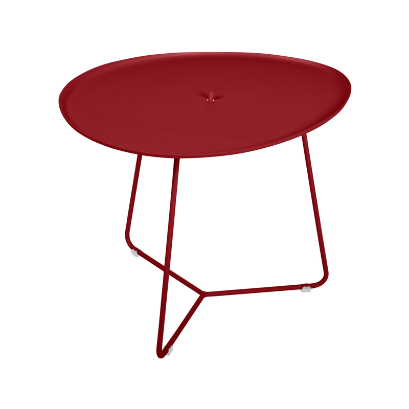 Load image into Gallery viewer, Fermob Cocotte Low Table 55 x 44.5 cm in Chilli