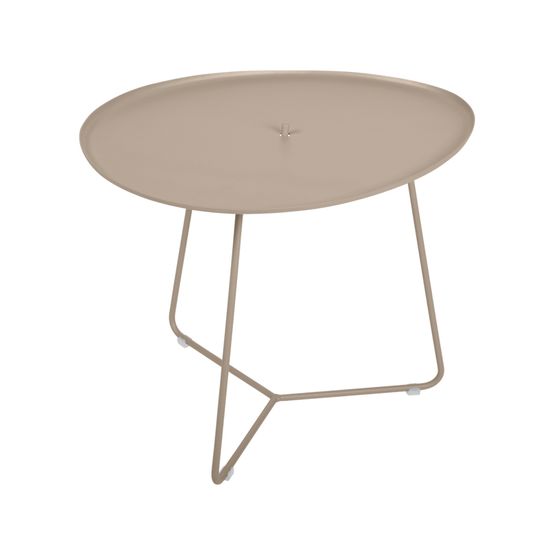 Load image into Gallery viewer, Fermob Cocotte Low Table 55 x 44.5 cm in Nutmeg