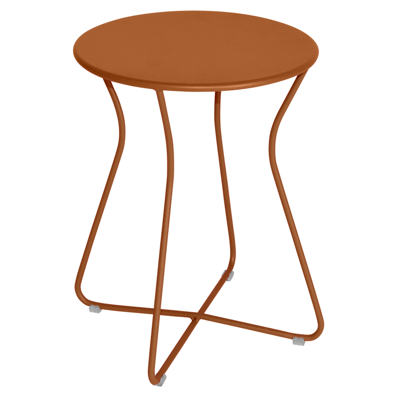 Load image into Gallery viewer, Fermob Cocotte Stool H.45 in Candied Orange