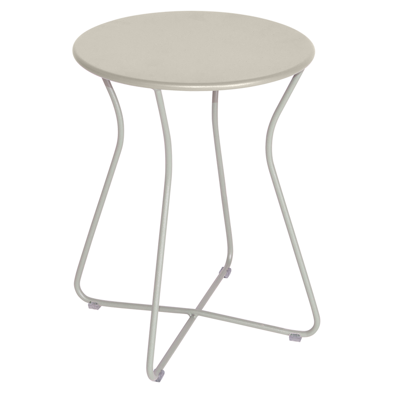 Load image into Gallery viewer, Fermob Cocotte Stool H.45 in Clay Grey