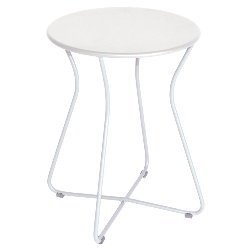 Load image into Gallery viewer, Fermob Cocotte Stool H.45 in Cotton White