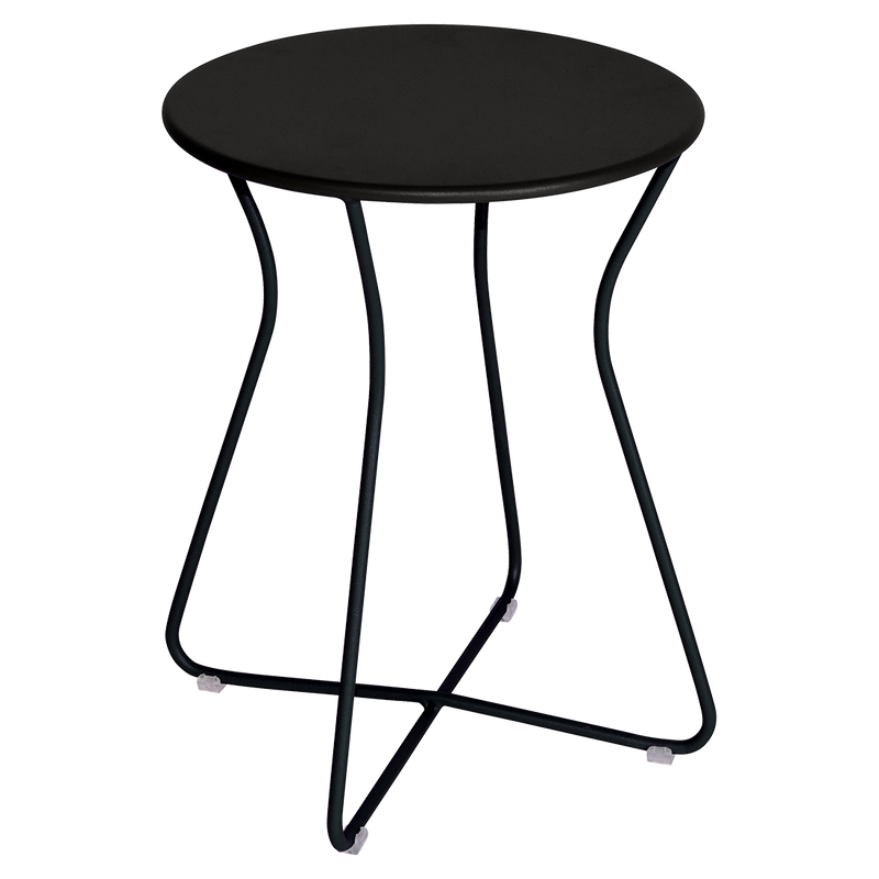 Load image into Gallery viewer, Fermob Cocotte Stool H.45 in Liquorice