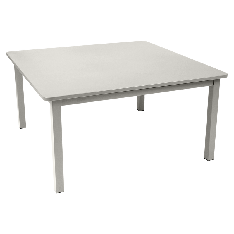 Load image into Gallery viewer, Fermob Craft Square Table 143 x 143 cm in Clay Grey – large square garden dining table in powder-coated steel