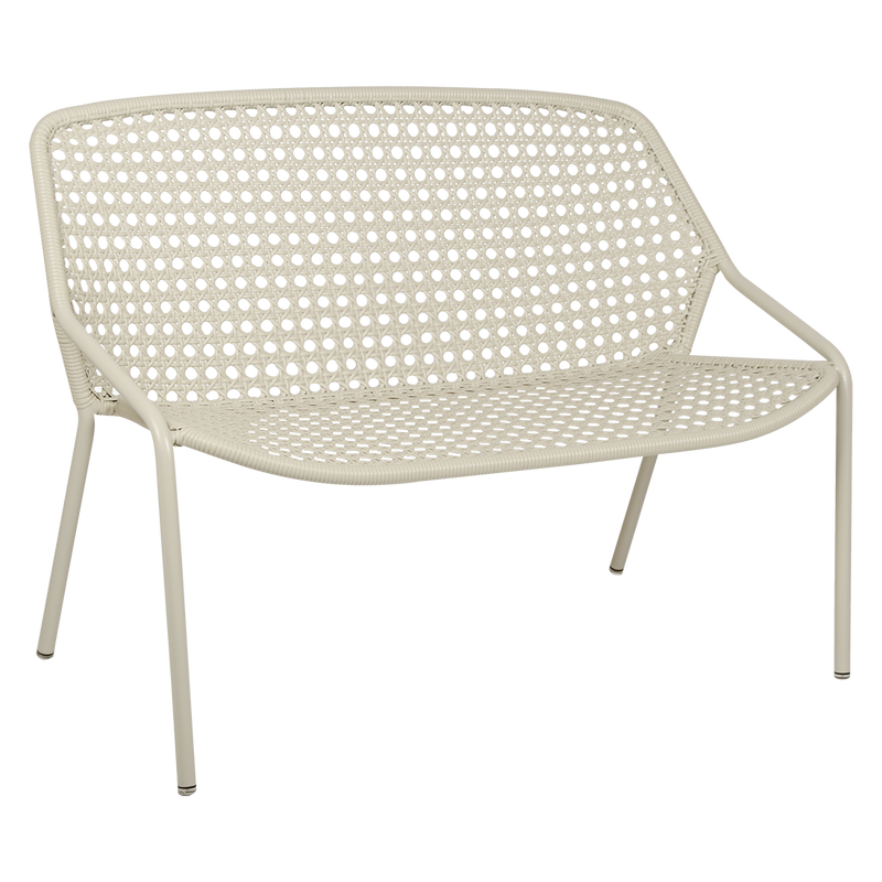 Load image into Gallery viewer, Fermob Croisette 2-Seater Bench in Clay Grey