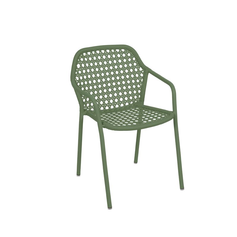 Load image into Gallery viewer, Fermob Croisette Armchair in Cactus