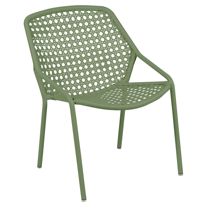 Load image into Gallery viewer, Fermob Croisette Low Armchair in Cactus