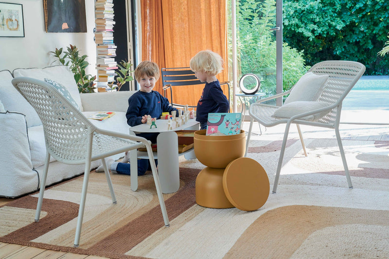 Load image into Gallery viewer, Fermob Croisette Low Armchair – lifestyle