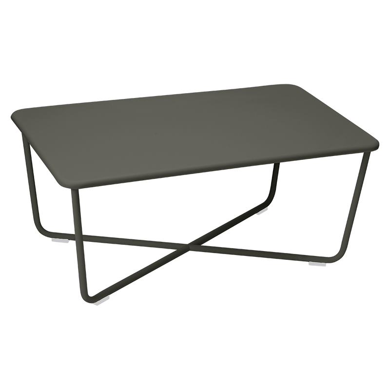 Load image into Gallery viewer, Fermob Croisette Low Table 97 x 57 cm in Rosemary – outdoor coffee table in powder-coated steel