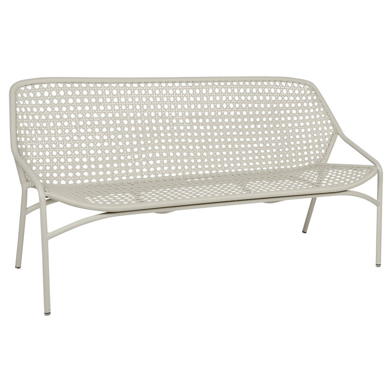 Load image into Gallery viewer, Fermob Croisette XL 3-Seater Bench in Clay Grey