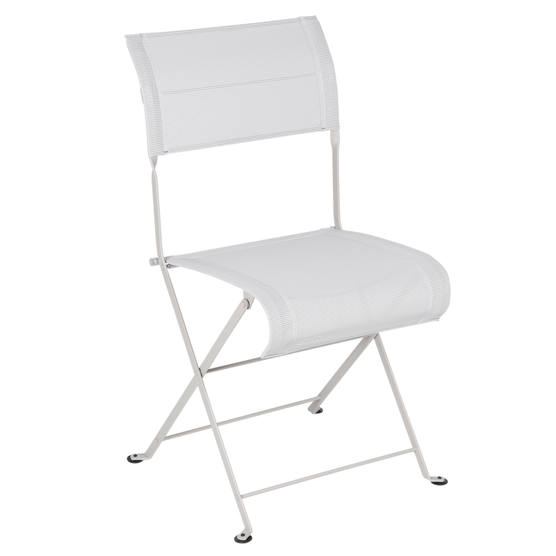 Load image into Gallery viewer, Fermob Dune Premium Folding Chair in Clay Grey Stereo