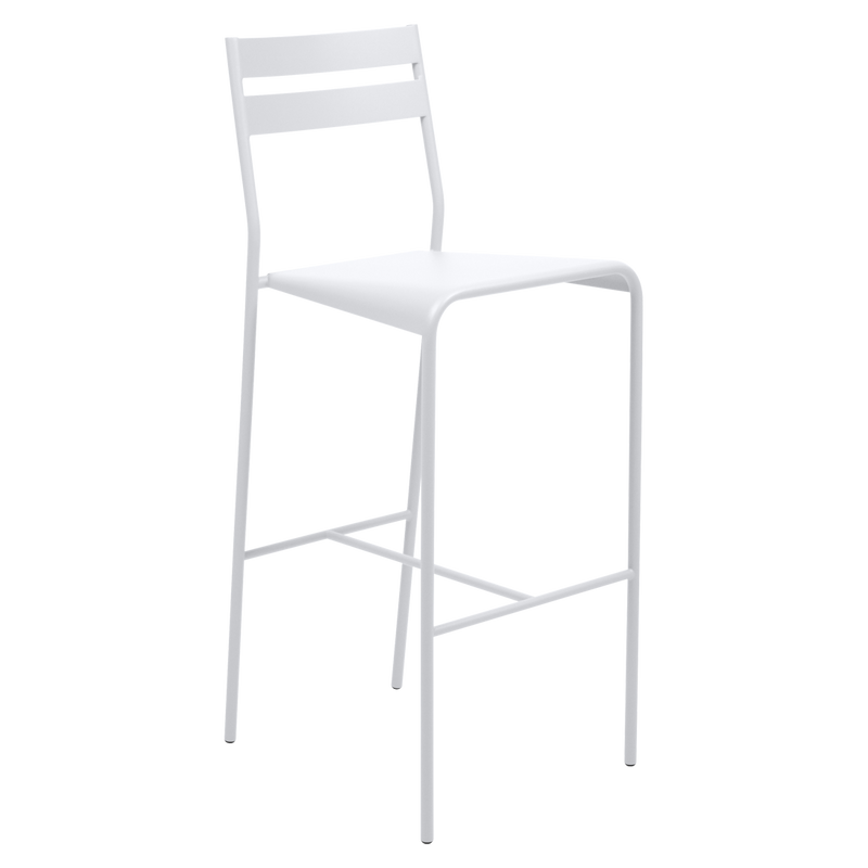 Load image into Gallery viewer, Fermob Facto Bar Chair in Cotton White – outdoor bar chair in powder-coated steel