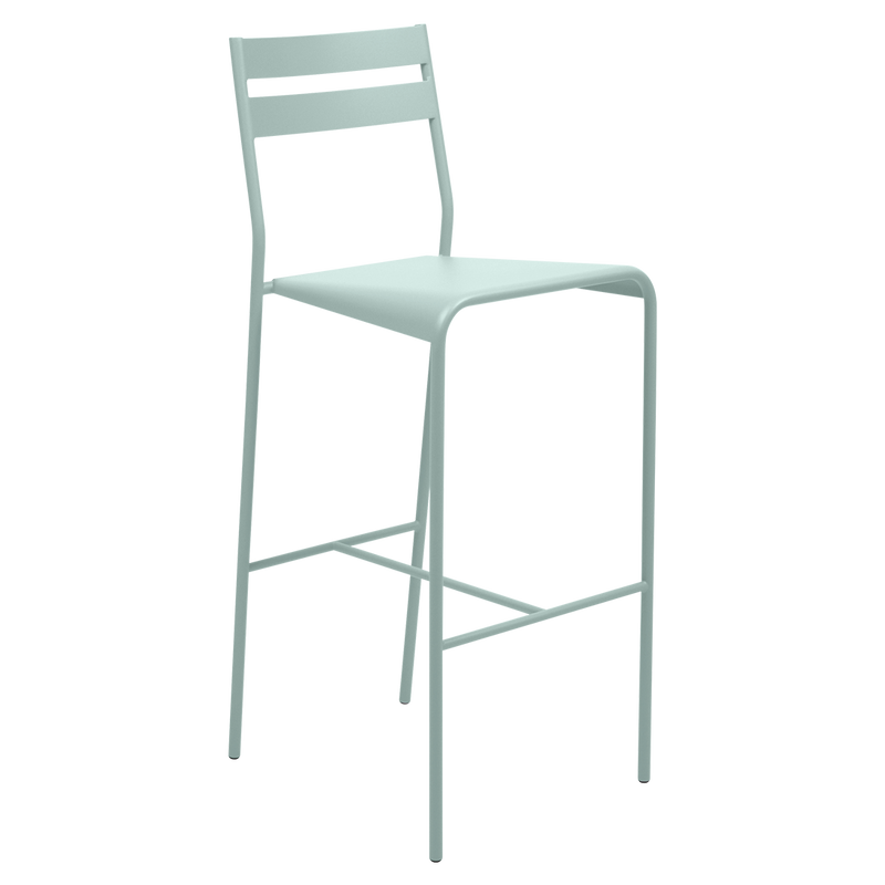 Load image into Gallery viewer, Fermob Facto Bar Chair in Ice Mint – outdoor bar chair in powder-coated steel