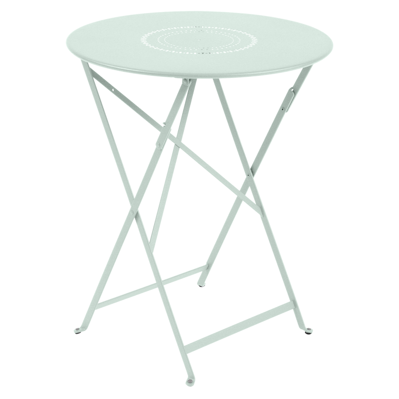 Load image into Gallery viewer, Fermob Floreal Folding Table Ø60 cm in Ice Mint – folding bistro table in powder-coated steel