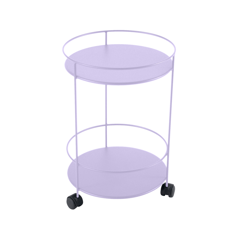 Load image into Gallery viewer, Fermob Guinguette Wheeled Side Table in Marshmallow