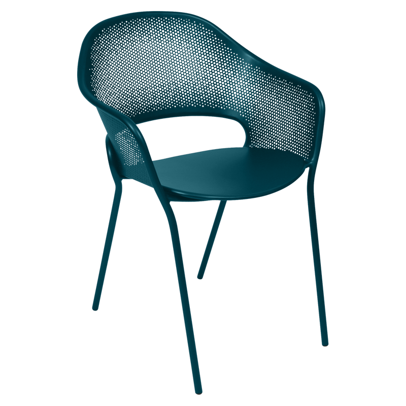 Load image into Gallery viewer, Fermob Kate Armchair in Acapulco Blue