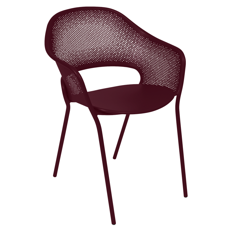 Load image into Gallery viewer, Fermob Kate Armchair in Black Cherry