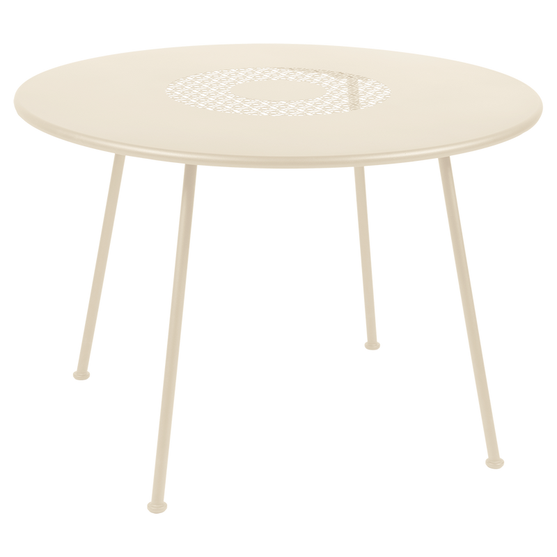 Load image into Gallery viewer, Fermob LORETTE Round Garden Table Ø110 CM in Latte Beige