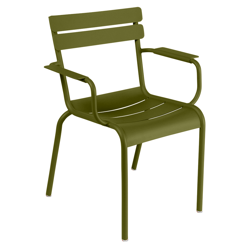 Load image into Gallery viewer, Fermob Luxembourg Armchair in Pesto Green