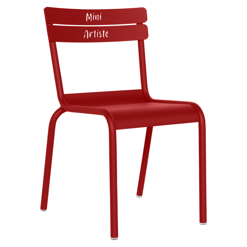 Load image into Gallery viewer, Fermob Luxembourg Kid Chair Mini Artiste in Chilli