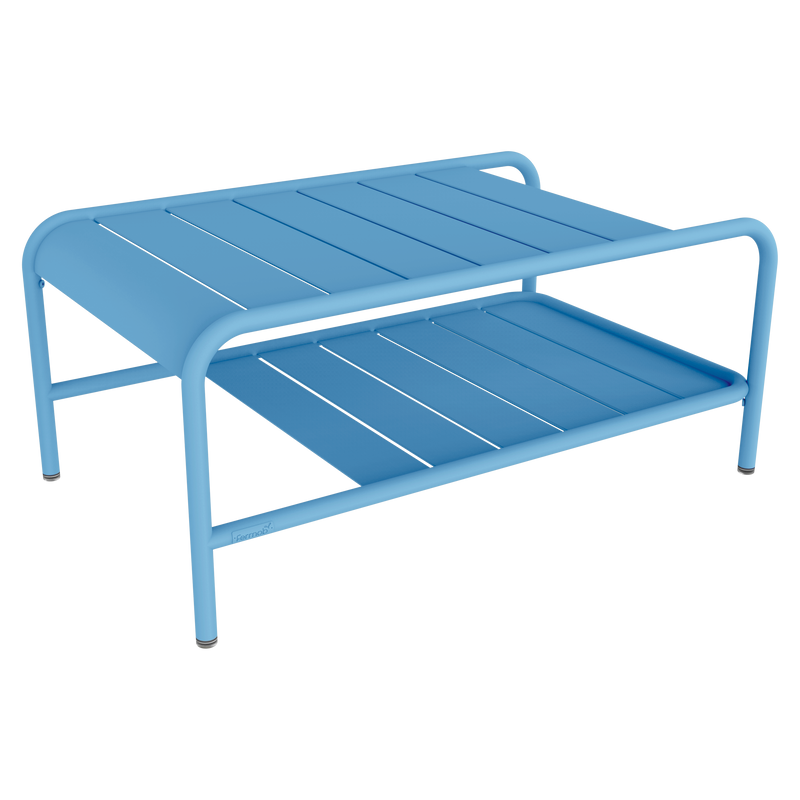 Load image into Gallery viewer, Fermob Luxembourg Low Table 90 x 55 cm in Maya Blue