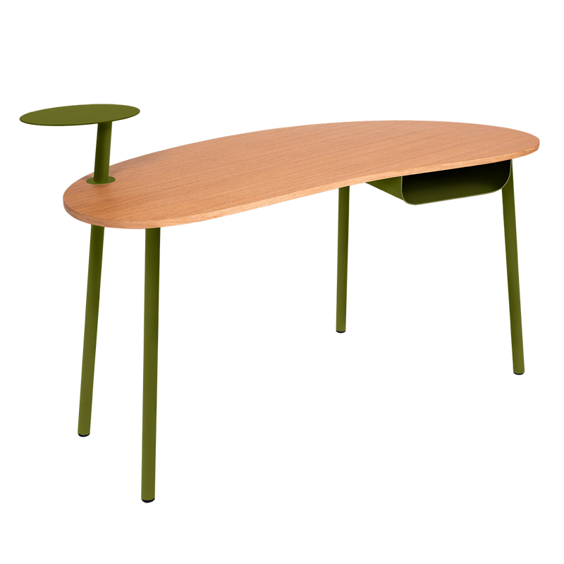 Load image into Gallery viewer, Fermob Nuage Oak Desk in Pesto Green