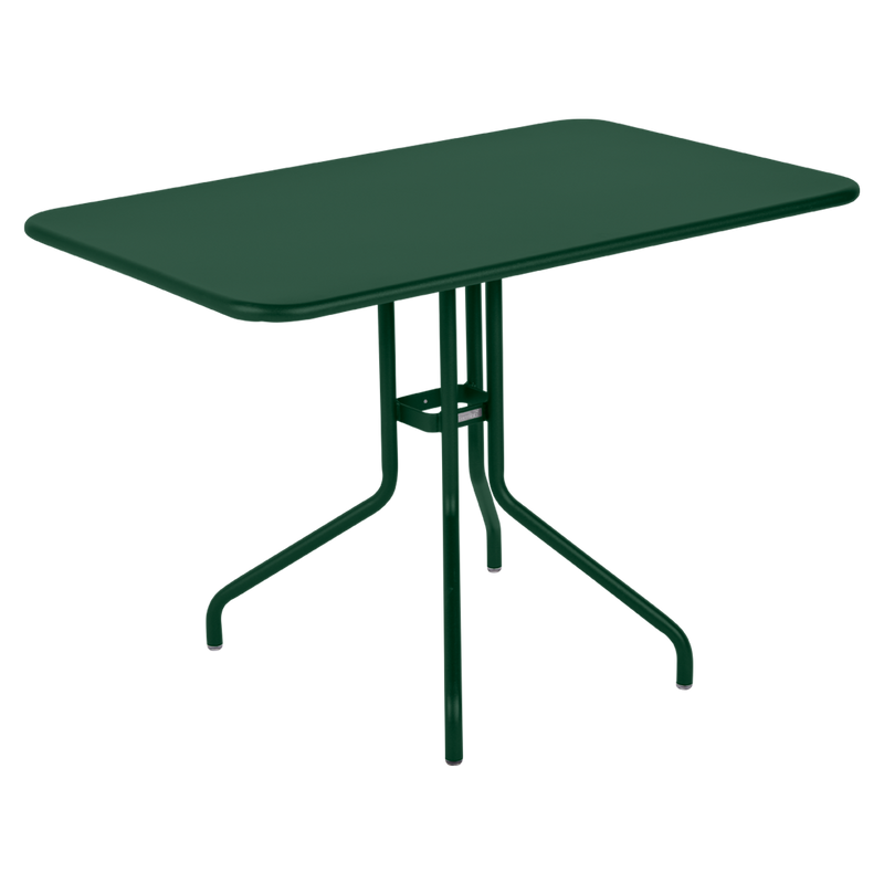 Load image into Gallery viewer, Fermob Pétale Tilt-Top Table 110 x 70 cm in Cedar Green – tilt-top dining table in powder-coated steel