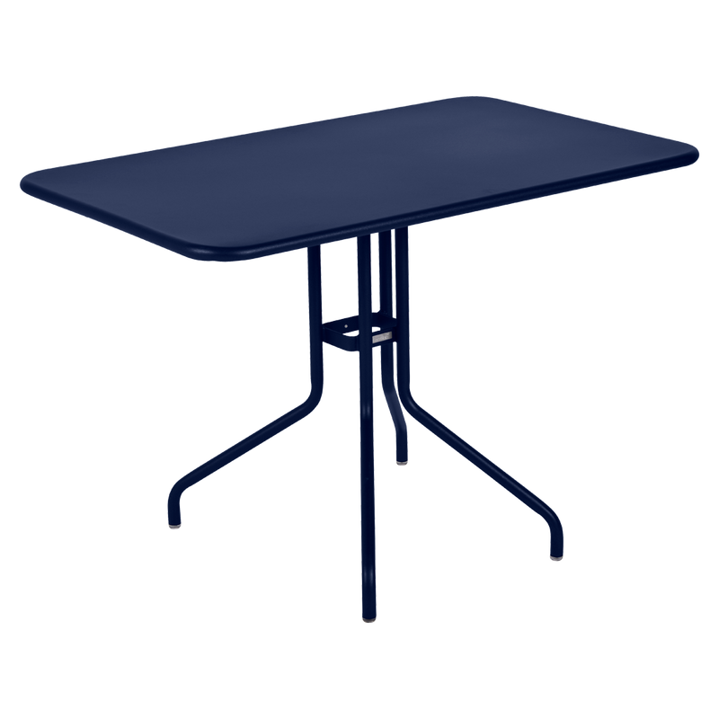 Load image into Gallery viewer, Fermob Pétale Tilt-Top Table 110 x 70 cm in Deep Blue – tilt-top dining table in powder-coated steel