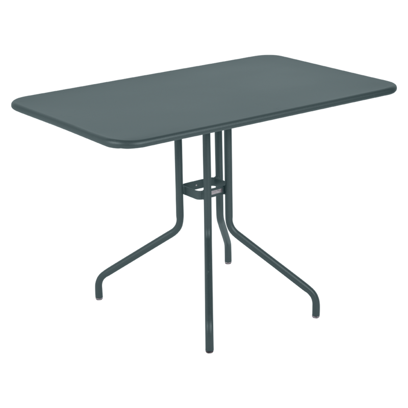 Load image into Gallery viewer, Fermob Pétale Tilt-Top Table 110 x 70 cm in Storm Grey – tilt-top dining table in powder-coated steel