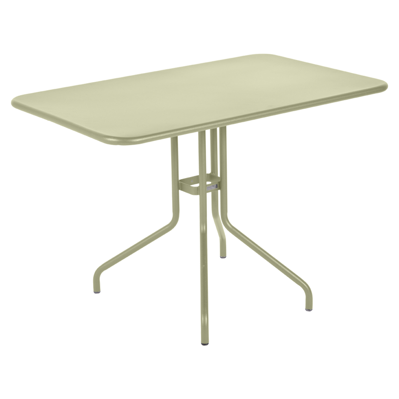 Load image into Gallery viewer, Fermob Pétale Tilt-Top Table 110 x 70 cm in Willow Green – tilt-top dining table in powder-coated steel