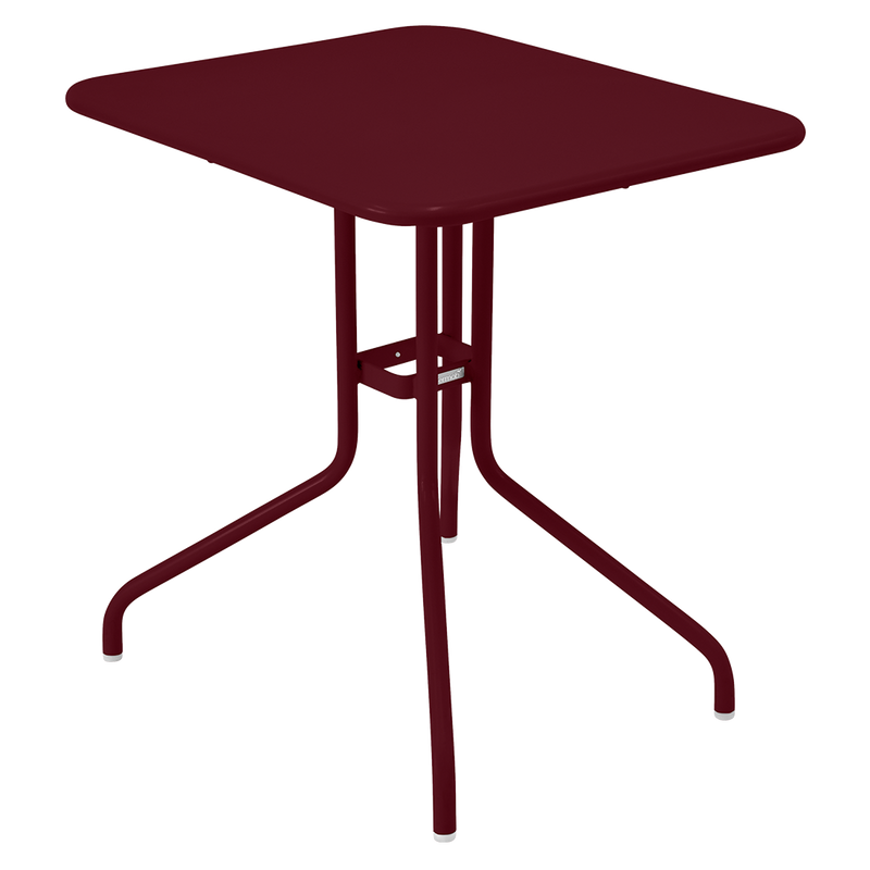 Load image into Gallery viewer, Fermob Pétale Tilt-Top Table 60 x 70 cm in Black Cherry – tilt-top garden table in powder-coated steel