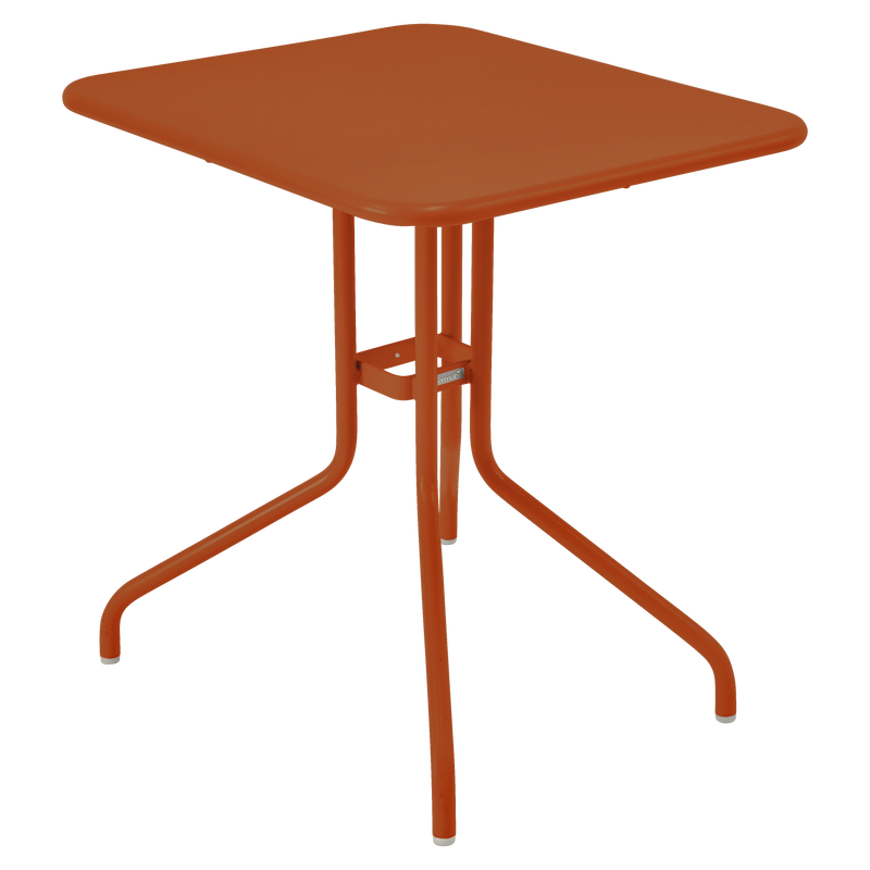 Load image into Gallery viewer, Fermob Pétale Tilt-Top Table 60 x 70 cm in Candied Orange – tilt-top garden table in powder-coated steel