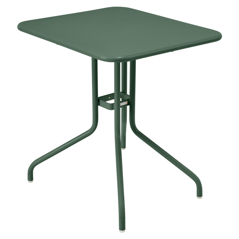 Load image into Gallery viewer, Fermob Pétale Tilt-Top Table 60 x 70 cm in Cedar Green – tilt-top garden table in powder-coated steel