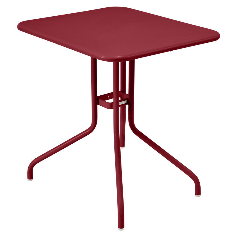 Load image into Gallery viewer, Fermob Pétale Tilt-Top Table 60 x 70 cm in Chilli – tilt-top garden table in powder-coated steel